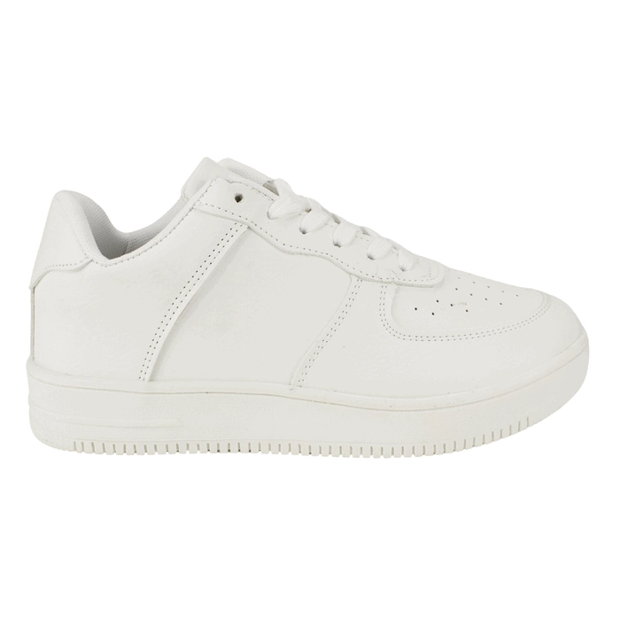 ZAPATILLA NEW WALK ESCOLAR PUNTOS BLANCA - 1