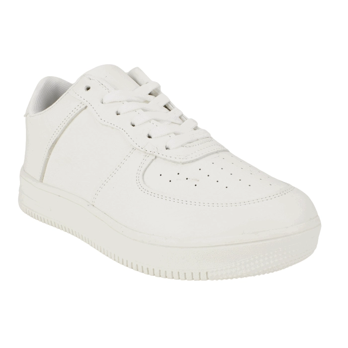 ZAPATILLA NEW WALK ESCOLAR PUNTOS BLANCA - 3
