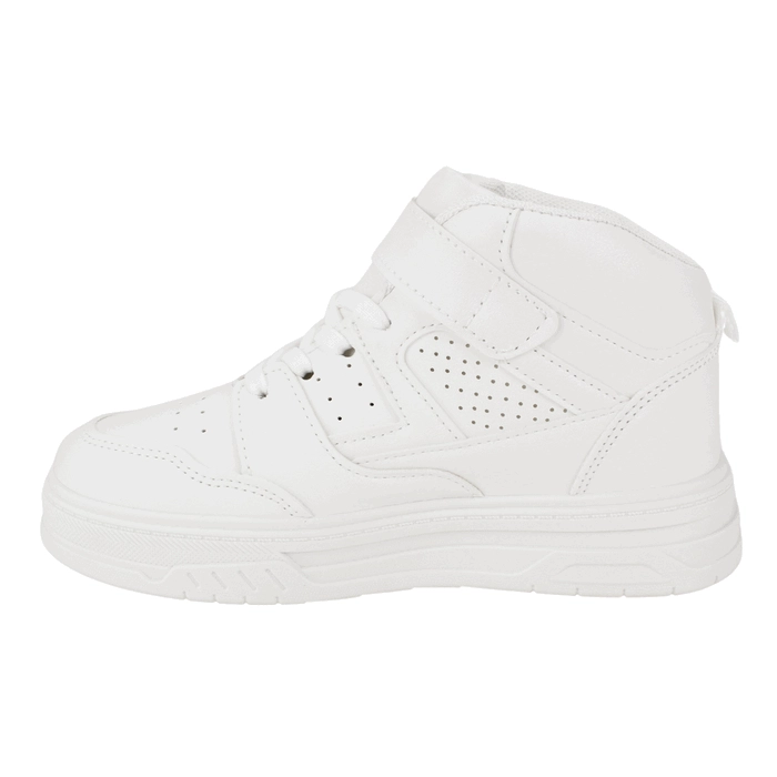 ZAPATILLA NEW WALK ESCOLAR CAÑA ALTA BLANCA - 3