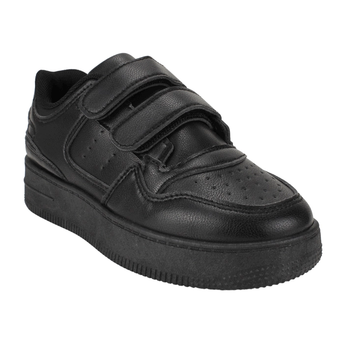 ZAPATILLA NEW WALK ESCOLAR NEGRA - 2