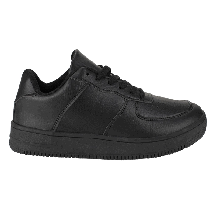 ZAPATILLA NEW WALK ESCOLAR PUNTOS NEGRA - 1
