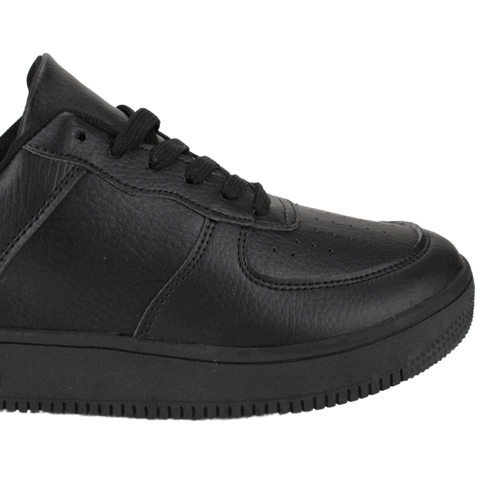 ZAPATILLA NEW WALK ESCOLAR PUNTOS NEGRA - 4