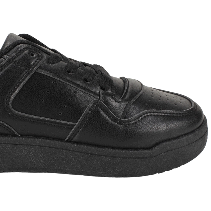 ZAPATILLA NEW WALK ESCOLAR URBANA NEGRA - 4