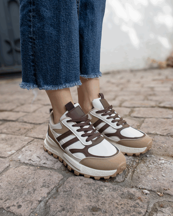 ZAPATILLA NEW WALK PULSE BEIGE - 2