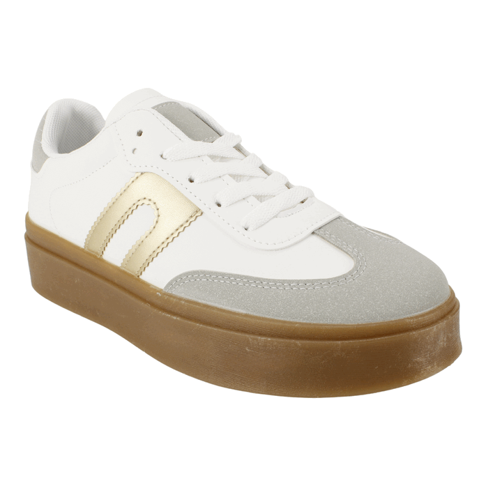 ZAPATILLA NEW WALK DASH DORADA - 2