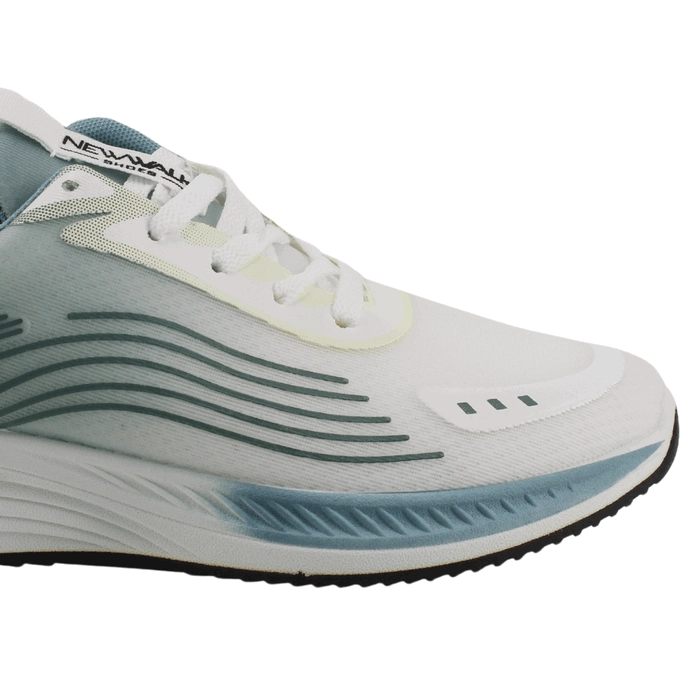 ZAPATILLA NEW WALK URBANA TURQUESA - 4