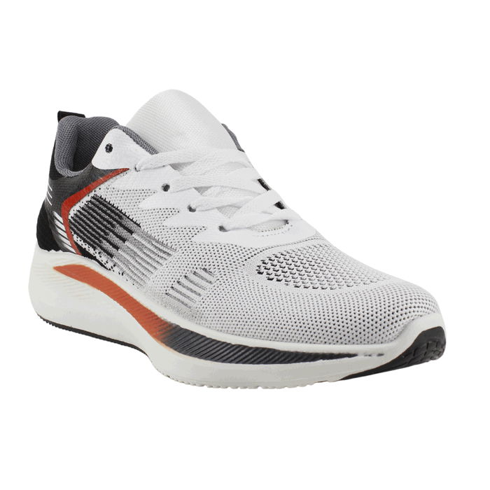 ZAPATILLA NEW WALK DEPORTIVA BLANCA NEGRA - 2