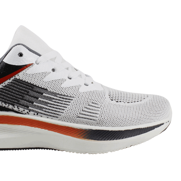 ZAPATILLA NEW WALK DEPORTIVA BLANCA NEGRA - 4