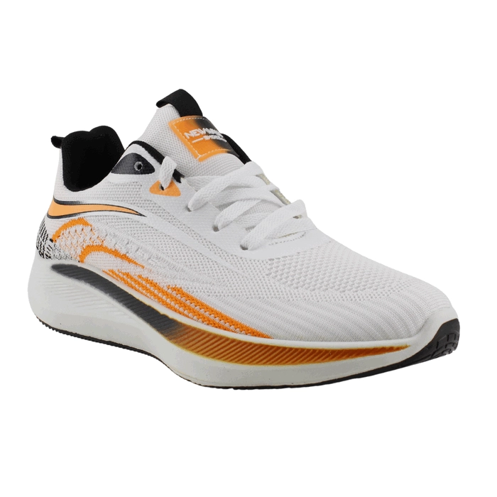 ZAPATILLA NEW WALK DEPORTIVA MESH NARANJA - 2