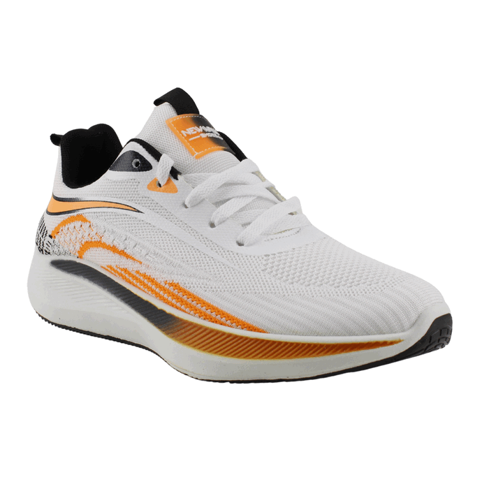 ZAPATILLA NEW WALK DEPORTIVA MESH NARANJA - 2