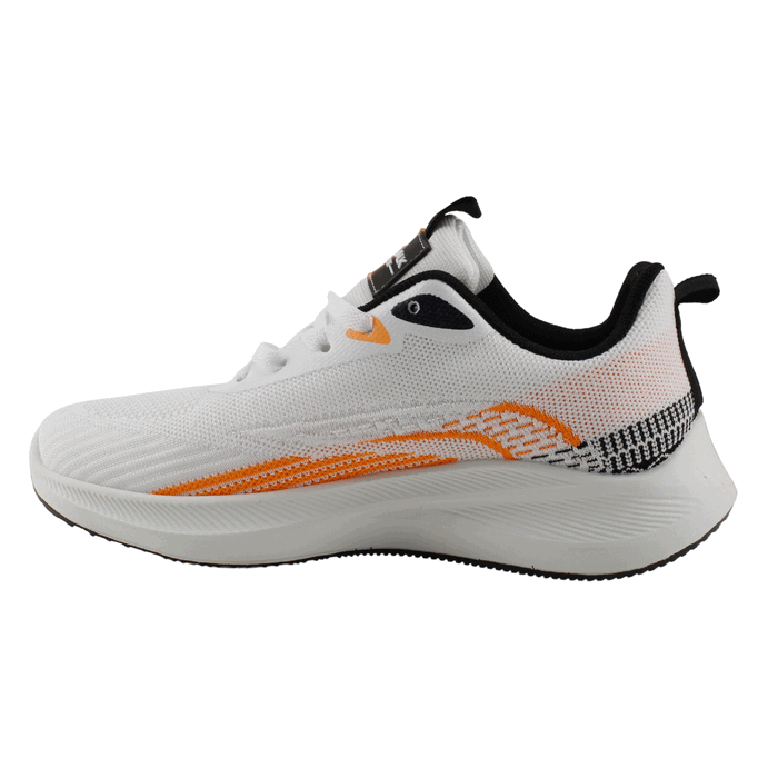 ZAPATILLA NEW WALK DEPORTIVA MESH NARANJA - 3