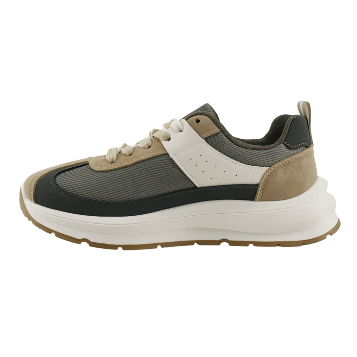 ZAPATILLAS NEW WALK URBANA RETRO VERDE PETROLEO - 3