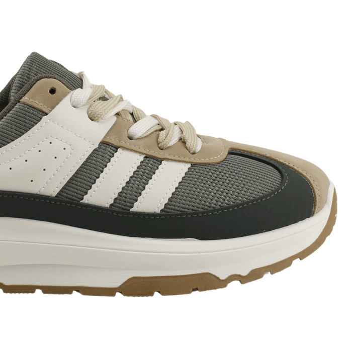 ZAPATILLAS NEW WALK URBANA RETRO VERDE PETROLEO - 4
