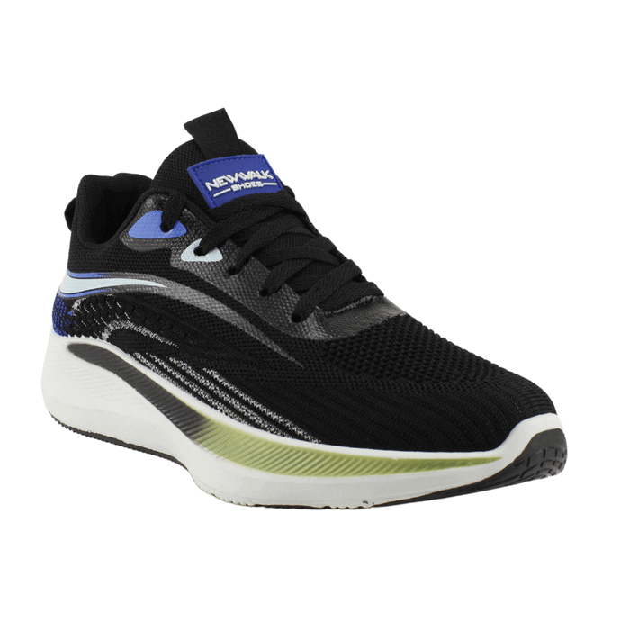 ZAPATILLA NEW WALK DEPORTIVA MESH NEGRA - 2