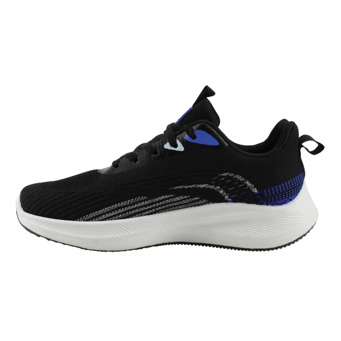 ZAPATILLA NEW WALK DEPORTIVA MESH NEGRA - 3