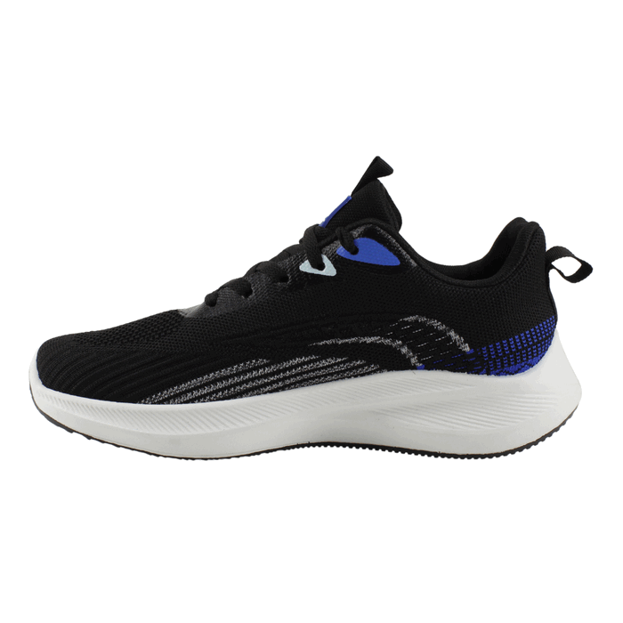 ZAPATILLA NEW WALK DEPORTIVA MESH NEGRA - 3
