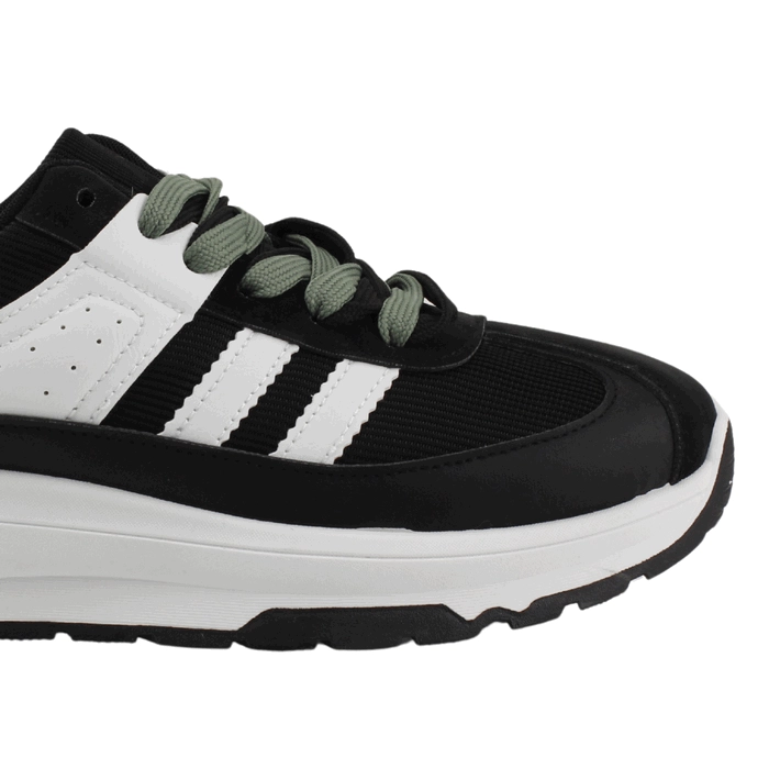 ZAPATILLAS NEW WALK URBANA RETRO NEGRA - 4