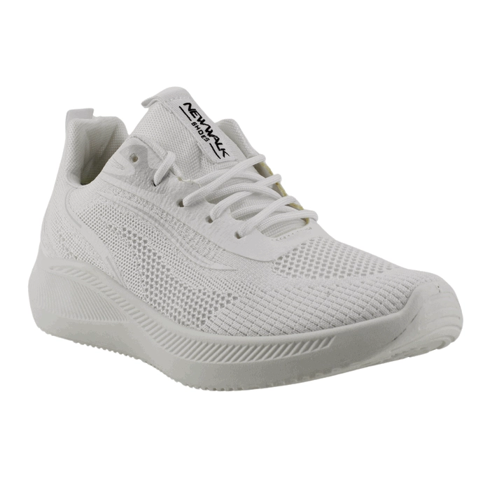 ZAPATILLA NEW WALK FRESCA MESH BLANCA - 2