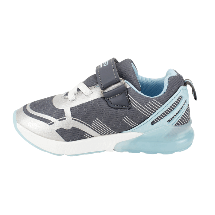 ZAPATILLA NAT GEO KIDS LUCES GRIS - 3