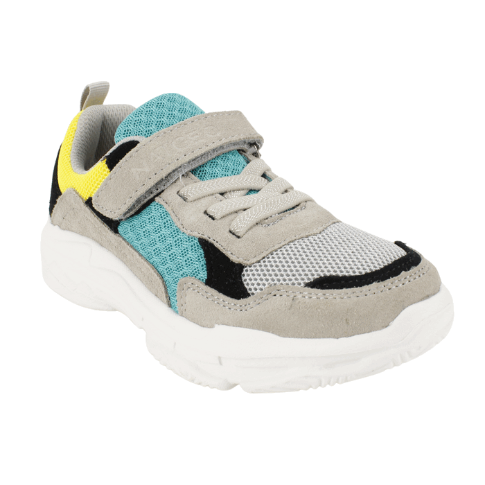 ZAPATILLA NAT GEO KIDS CHUNKY CUERO GRIS - 2