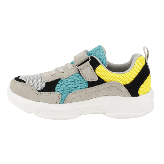 ZAPATILLA NAT GEO KIDS CHUNKY CUERO GRIS - 3