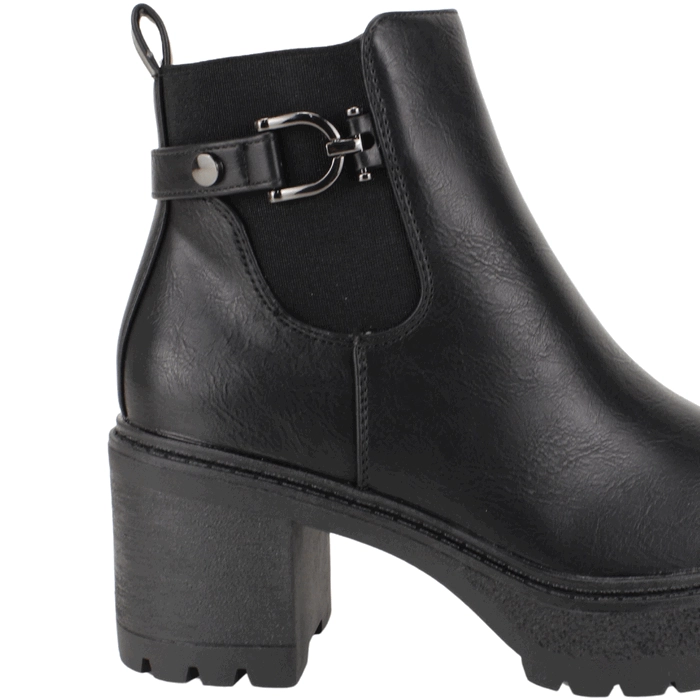 BOTIN AGUA DE COCO PLATAFORMA NEGRO - 5