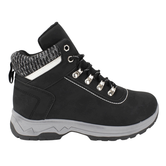 BOTIN NEW WALK OUTDOOR LANA NEGRO - 1