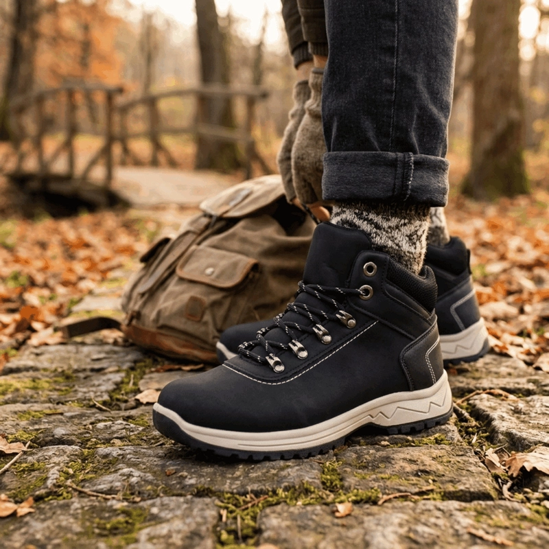 BOTIN NEW WALK OUTDOOR SPORT NEGRO - 2