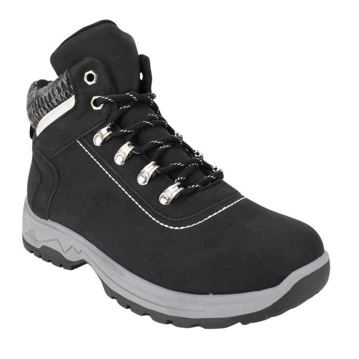 BOTIN NEW WALK OUTDOOR LANA NEGRO - 2