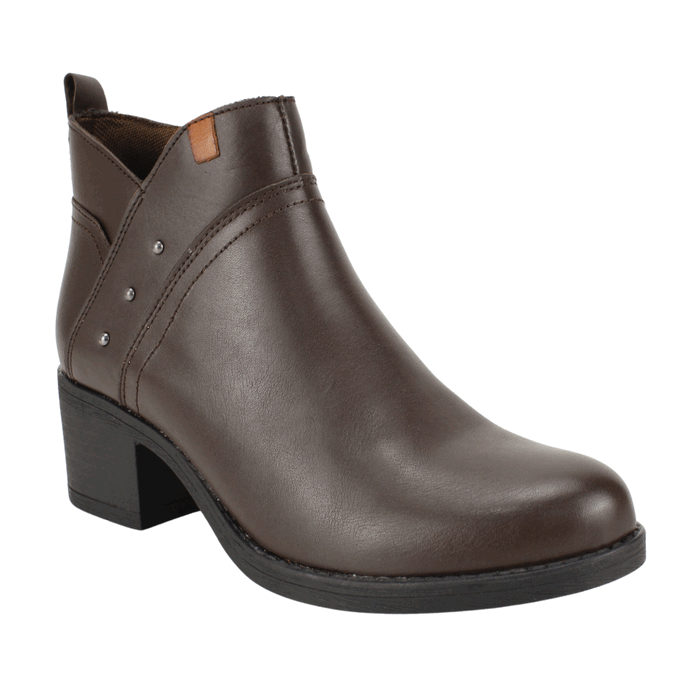 BOTIN PALM TACHAS CUERO CAFE - 2