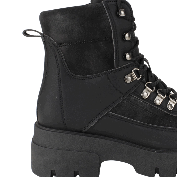 BOTIN NEW WALK MILITAR SUEDE NEGRO - 5