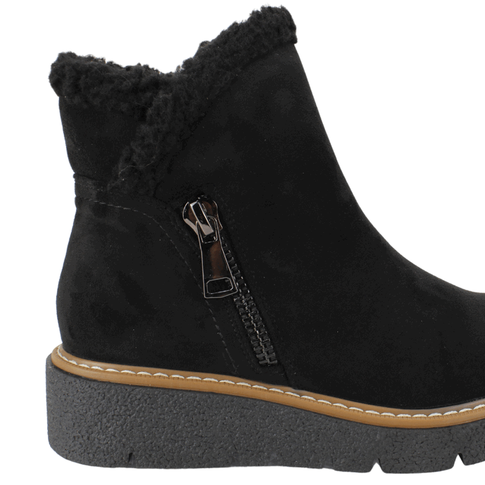 BOTIN NEW WALK COZY NEGRO - 4