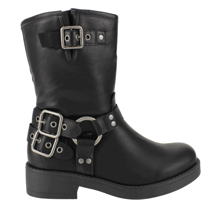 BOTIN AGUA DE COCO MOTOQUERO NEGRO - 1