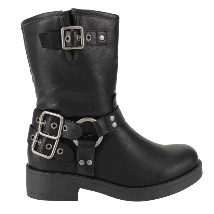 BOTIN AGUA DE COCO MOTOQUERO NEGRO - 1