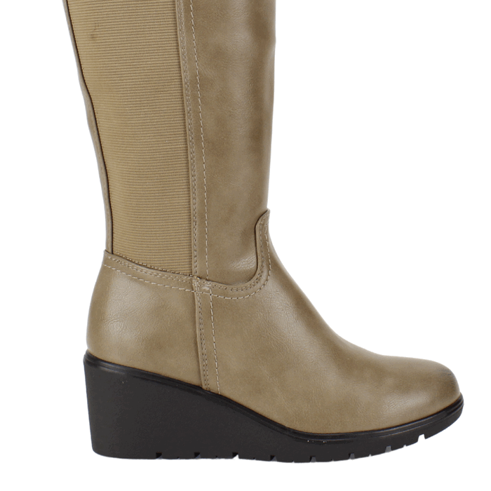 BOTA NEW WALK ELASTIZADA TAUPE - 5