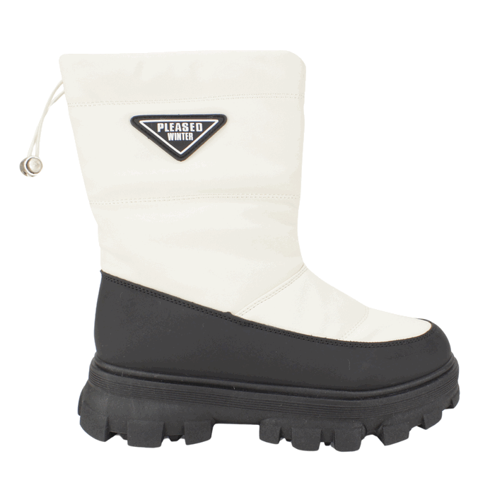 BOTIN AGUA DE COCO NIEVE BEIGE - 1
