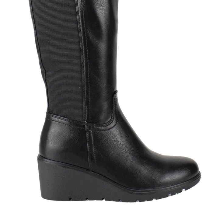 BOTA NEW WALK ELASTIZADA NEGRO - 4