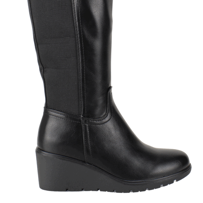 BOTA NEW WALK ELASTIZADA NEGRO - 4