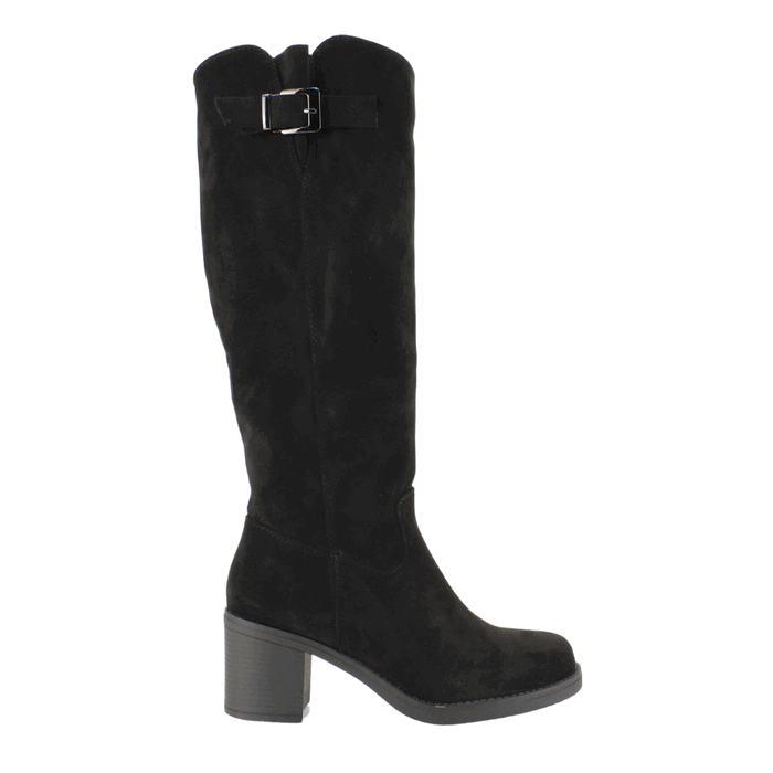 BOTA AGUA DE COCO SUEDE NEGRO - 1