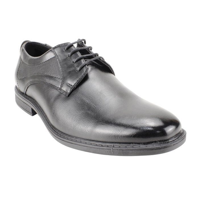 ZAPATO NEW WALK FORMAL TEXTURA NEGRO - 2