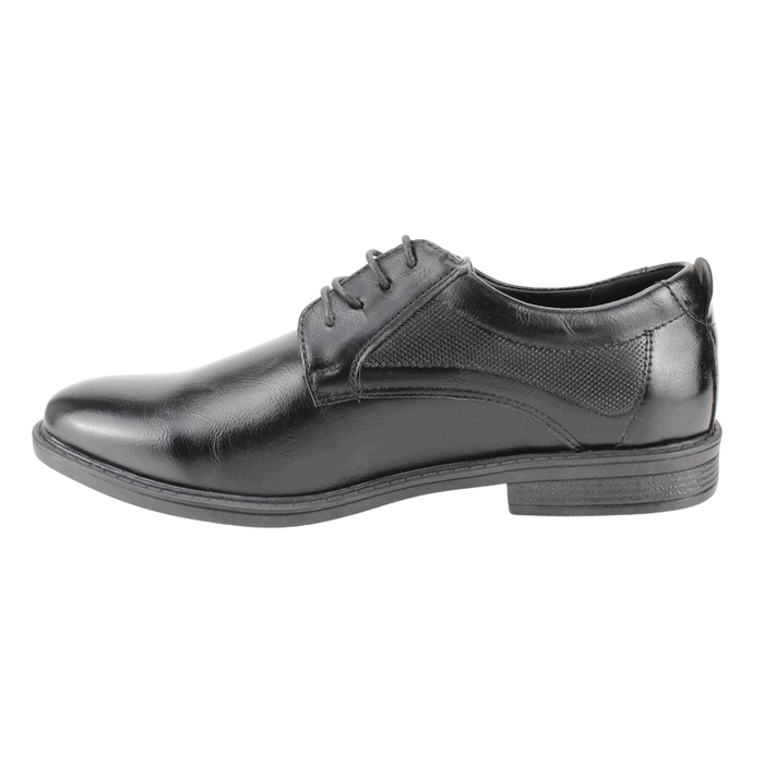 ZAPATO NEW WALK FORMAL TEXTURA NEGRO - 3