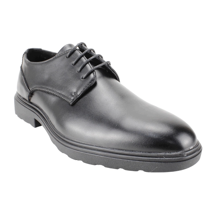 ZAPATO NEW WALK DOBLE COSTURA NEGRO - 2