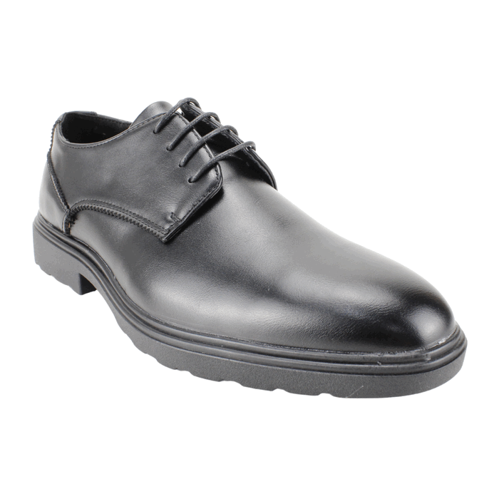 ZAPATO NEW WALK DOBLE COSTURA NEGRO - 2