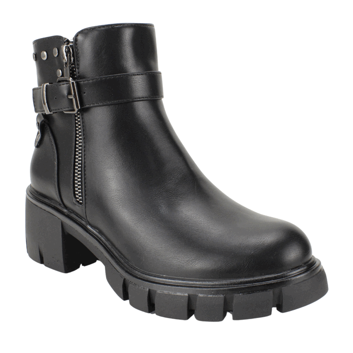 BOTIN AGUA DE COCO MILITAR NEGRO - 2