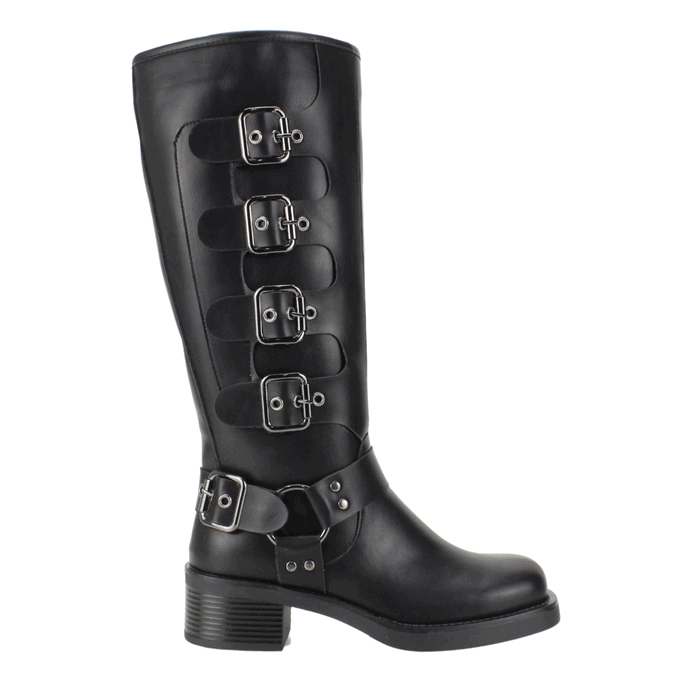 BOTA AGUA DE COCO BIKER NEGRA - 1