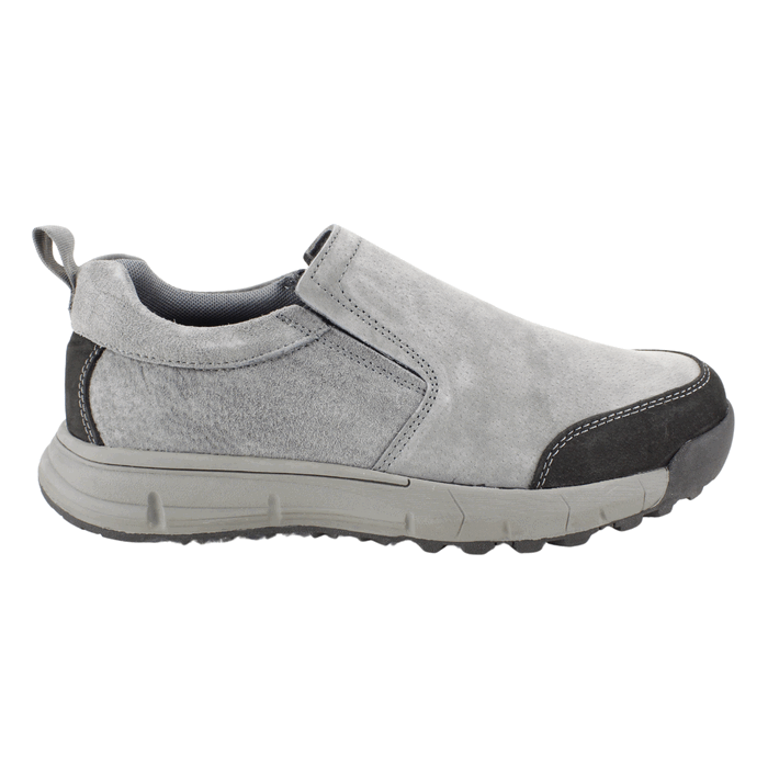 ZAPATILLA NAT GEO SLIP ON CUERO GRIS - 1