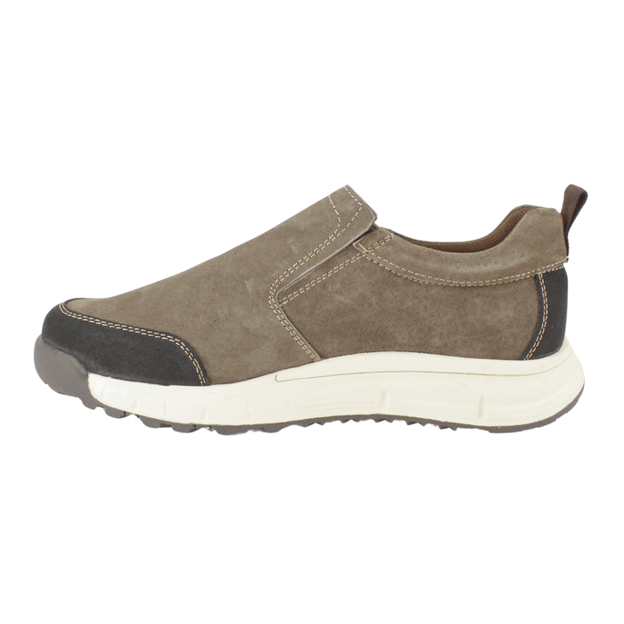 ZAPATILLA NAT GEO SLIP ON CUERO CAFE CLARO - 3