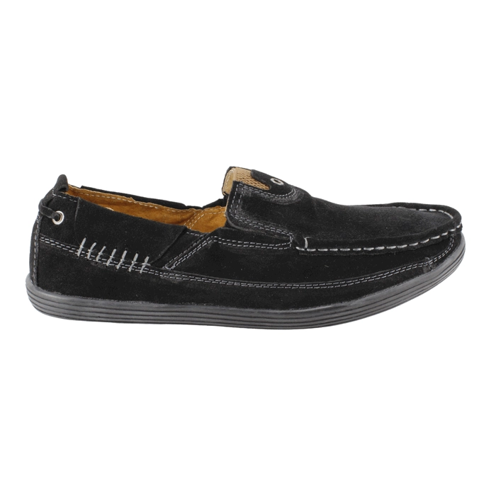 MOCASIN NAT GEO GAMUZA NEGRO - 1