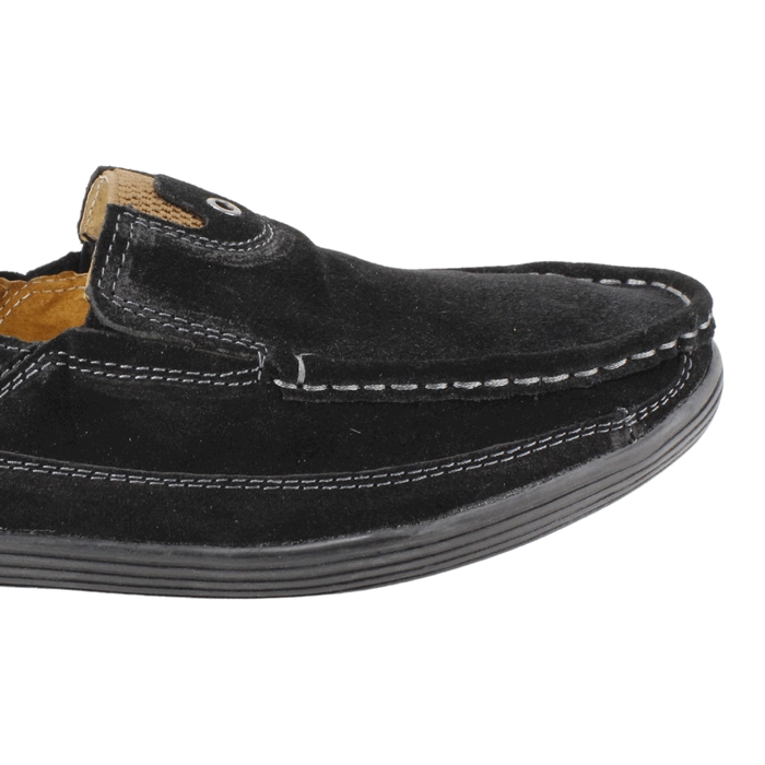 MOCASIN NAT GEO GAMUZA NEGRO - 4