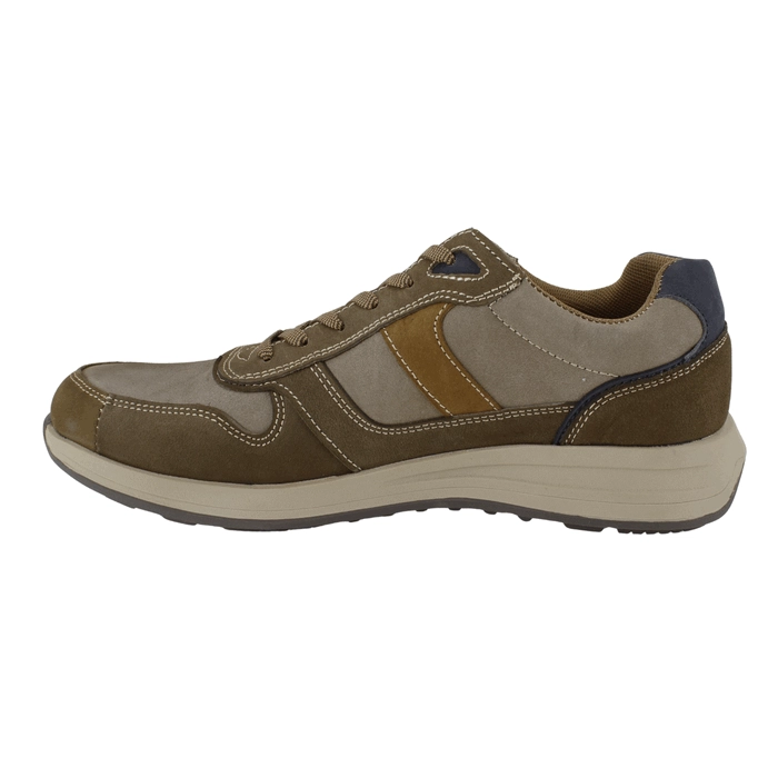 ZAPATILLA NAT GEO TEXTURAS CUERO BEIGE - 3